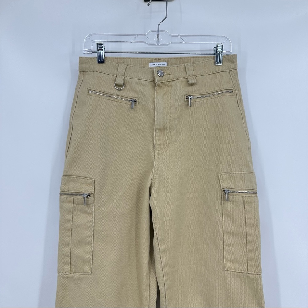 Revolve WeWoreWhat Utility Pants Khaki Size 28 - Picture 2 of 7
